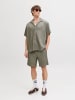 Jack & Jones Hawaii-Hemd in Dusty Olive