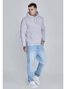 SikSilk Kapuzenpullover Essentials in Grey Marl