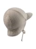 Sterntaler Wende-Schirmmütze Musselin in beige