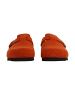 Scholl Fae Leder Pantoletten Orange