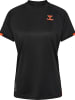 Hummel Hummel T-Shirt Hmlgg12 Multisport Damen Feuchtigkeitsabsorbierenden in BLACK/CHERRY TOMATO