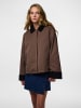 Pieces Leichte Jacke in Coffee Quartz