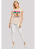 F4NT4STIC T-Shirt Beverly Hills California Glamour Summer in Whitesand