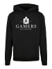 F4NT4STIC Basic Hoodie Retro Gaming Gamers Self Isolating in schwarz