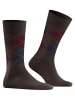 Burlington Edinburgh Socke in Dark brown
