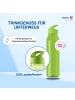 elasto Trinkflasche Active "Wave" in transparent-lime/lime - 650 ml