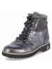 WALDLÄUFER orthopädischer Stiefel mit Warmfutter in grau