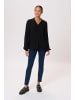 Kaffe Langarm-Bluse KAtammie Regular fit in Black Deep