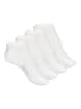 Cotton Prime® Sneaker Socken 8 Paar original SPORT LINERS in Weiss