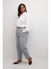 KAFFE curve Hose KCmerla Loose fit in Grey Melange