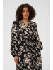 Kaffe Kleid KAulla A-shape in Black Gray Graphic