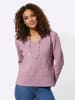 WITT WEIDEN Langarmshirt in mauve-gemustert