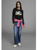 Kangaroos Langarmshirt in Schwarz