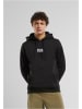 Mister Tee Hoodie "USA College Wording Patch Hoody" in Schwarz
