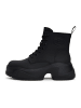 CESARE GASPARI Plateau-Stiefeletten in Black