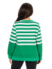 Ulla Popken Sweatshirt in sommer grün