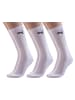 Puma Socks Baumwolle Unisex-Sport-Socken 3 Paar in weiß