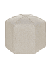 Beliani Pouf WISHEK in Beige - (W) 45 x (H) 40 x (L) 45 cm