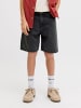 JACK & JONES Junior Jeans-Shorts in Black Denim