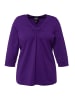 Ulla Popken Shirt in tiefes violett