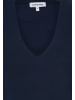 More & More elastisches Basic-Halbarmshirt in dark blue