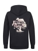 Petrol Industries Rückenprint Hoodie Puget in Schwarz
