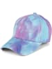 styleBREAKER Baseball Cap in Türkis-Violett