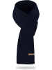 normani Merinowoll-Schal glatt Yuma in Navy