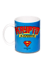 Logoshirt Tasse Superman - Krypto the Superdog in blau