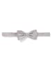 Finshley & Harding London Fliege und Einstecktuch in beige marine - 0001