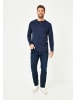 Paddock's 5-Pocket Jeans PIPE in blue / black used