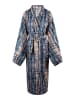Linga Dore Kimono in Tie dye dark denim/apricot