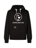 SCHIETWETTER Kapuzenhoodie in black/white