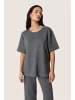Soaked in Luxury T-shirt SLMarigold Lockere Passform in Grey Melange
