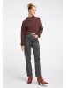 IZIA Damen Strick Pullover in Braun