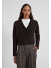 Style Republic Short Cardigan Kaschmir-Woll-Gemisch in coffee