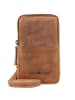 Greenburry Vintage Handytasche Leder 11 cm brown