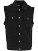 Urban Classics Urban Classics Herren Denim Vest in blackdark