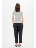 InWear T-shirt DagnaIW Slim fit in Medium Grey/Whisper White
