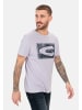 Camel Active Jersey T-Shirt aus zertifiziertem Organic Cotton in Lavendel