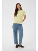 SAINT TROPEZ T-Shirt kurzarm HagaSZ Gerade Passform in Pineapple Slice