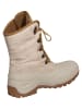 Spirale Kinder-Winterstiefel Eileen gefüttert in weiß in weiß