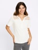 Sieh an! Kurzarmshirt in ecru