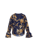faina Women Blouse in navy multicolor