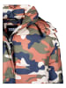 Urban Classics Puffer-Jacken in orange Flecktarn