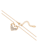 faina Women Necklace in Rose Gold