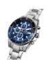 Sector Chronograph-Armbanduhr Sector Numbers silber extra groß (ca. 50,2x43mm)