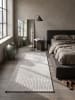 KADIMA DESIGN Läufer Geometrisch pflegeleicht Wohnzimmer Schlafzimmer Flur Esszimmer in Grau