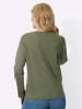 Sieh an! Sweatshirt in khaki-schilf