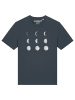wat? Apparel T-Shirt Moonphases in India Ink Grey